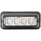 WA9810 Universal Fit LED Amber Flashing Black Housing Warning Light