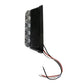 WA9810 Universal Fit LED Amber Flashing Black Housing Warning Light