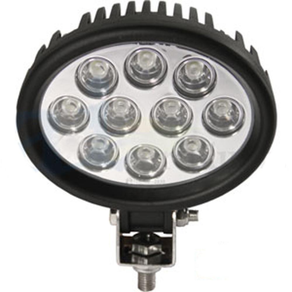 WL825 Oval Trapezoid LED Worklamp Fits Universal 10-30 Volt