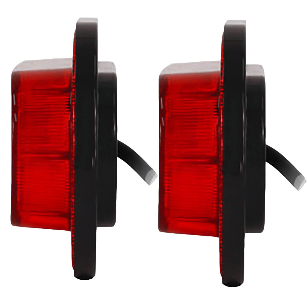 AR78825 Two Red LED Warning Tail Lights Fits John Deere 30 40 50 and White