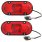 AR78825 Two Red LED Warning Tail Lights Fits John Deere 30 40 50 and White