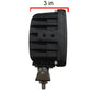 LED740F 3280 Lumens Square LED Flood Light 9v-32v 4.25" x 4.25"