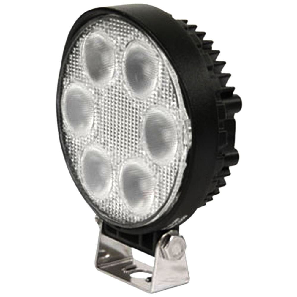 WL100 Round LED Flood Work Lamp 10-30 Volt DC 1440 Lumens for Universal Tractors