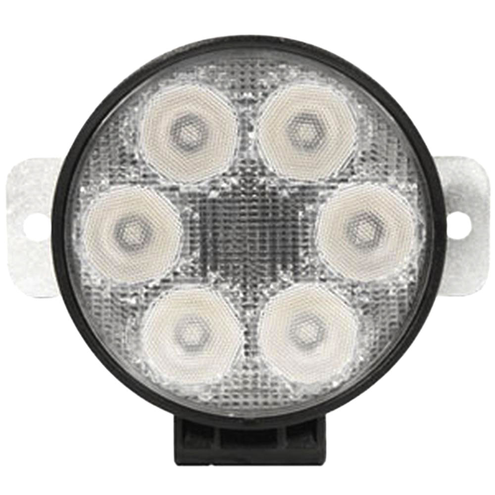 WL100 Round LED Flood Work Lamp 10-30 Volt DC 1440 Lumens for Universal Tractors