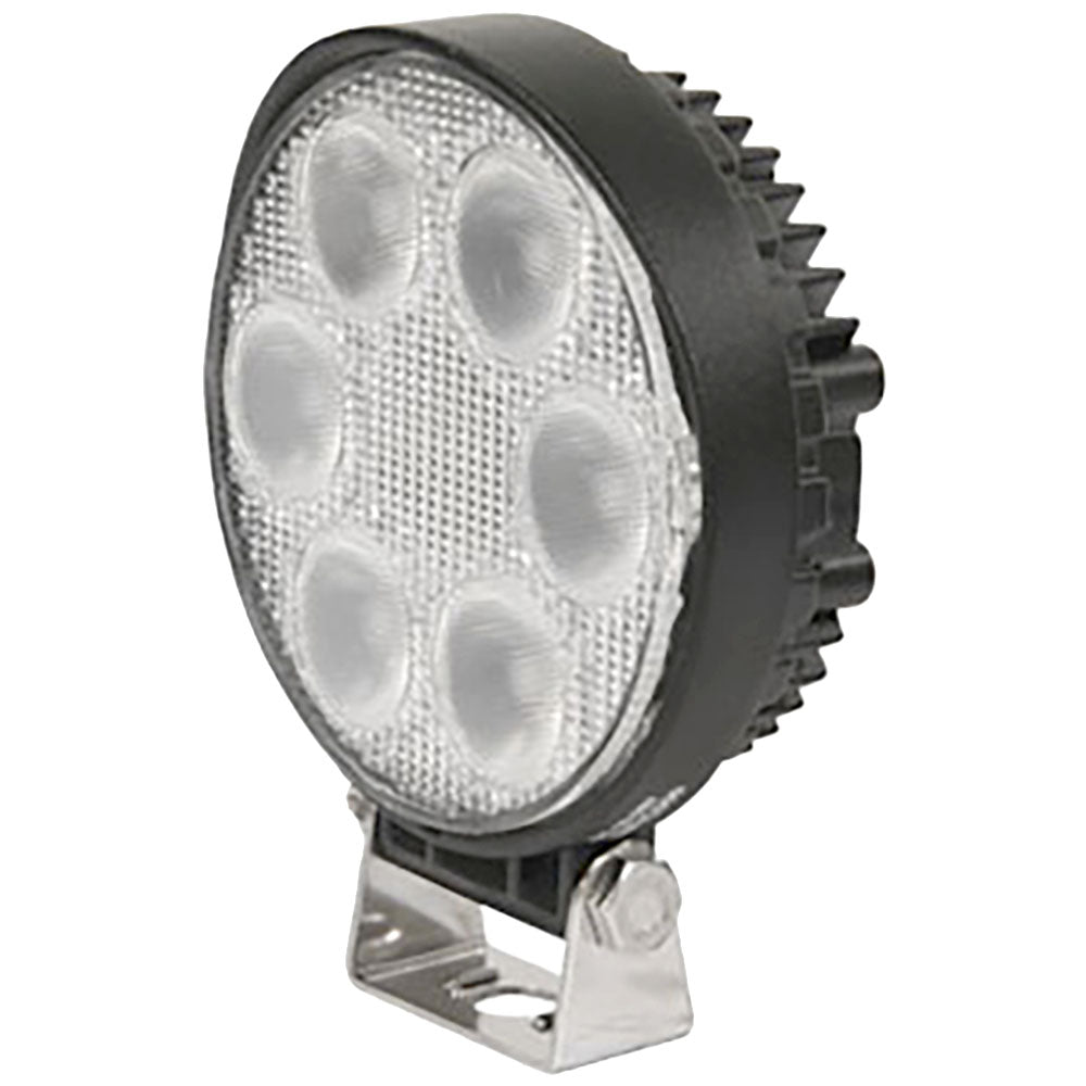 WL100 Round LED Flood Work Lamp 10-30 Volt DC 1440 Lumens for Universal Tractors