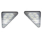LED Headlight Kit RH and LH Lamps Flood Beam Fits Bobcat S175 T190 773 753 S