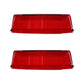 New Two (2) Red Tail Light Lens Fits Bobcat S630 S650 S750 S770 S850