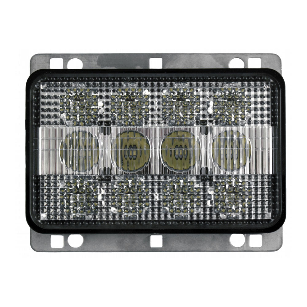 Rectangle LED Headlight Fits Case IH Replaces 133291C1