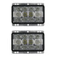 Qty 2: Rectangle LED Headlights Fits Case IH Replaces 133291C1