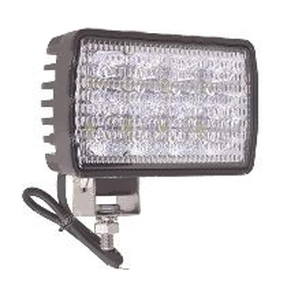 550-10039 2" x 5" 8 x 3 Watt White LED Flood Work Light 1800 Lumens