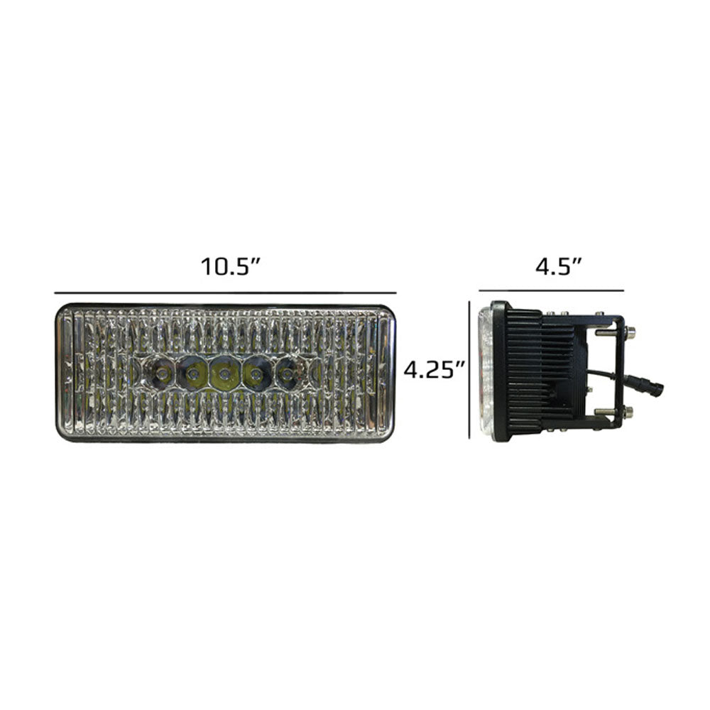 LED Headlight Center TL6010 Fits Case IH MX180 MX200 MX210 MX220 ++ Tractors
