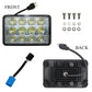 LED Headlight Fits John Deere Replaces AL75338