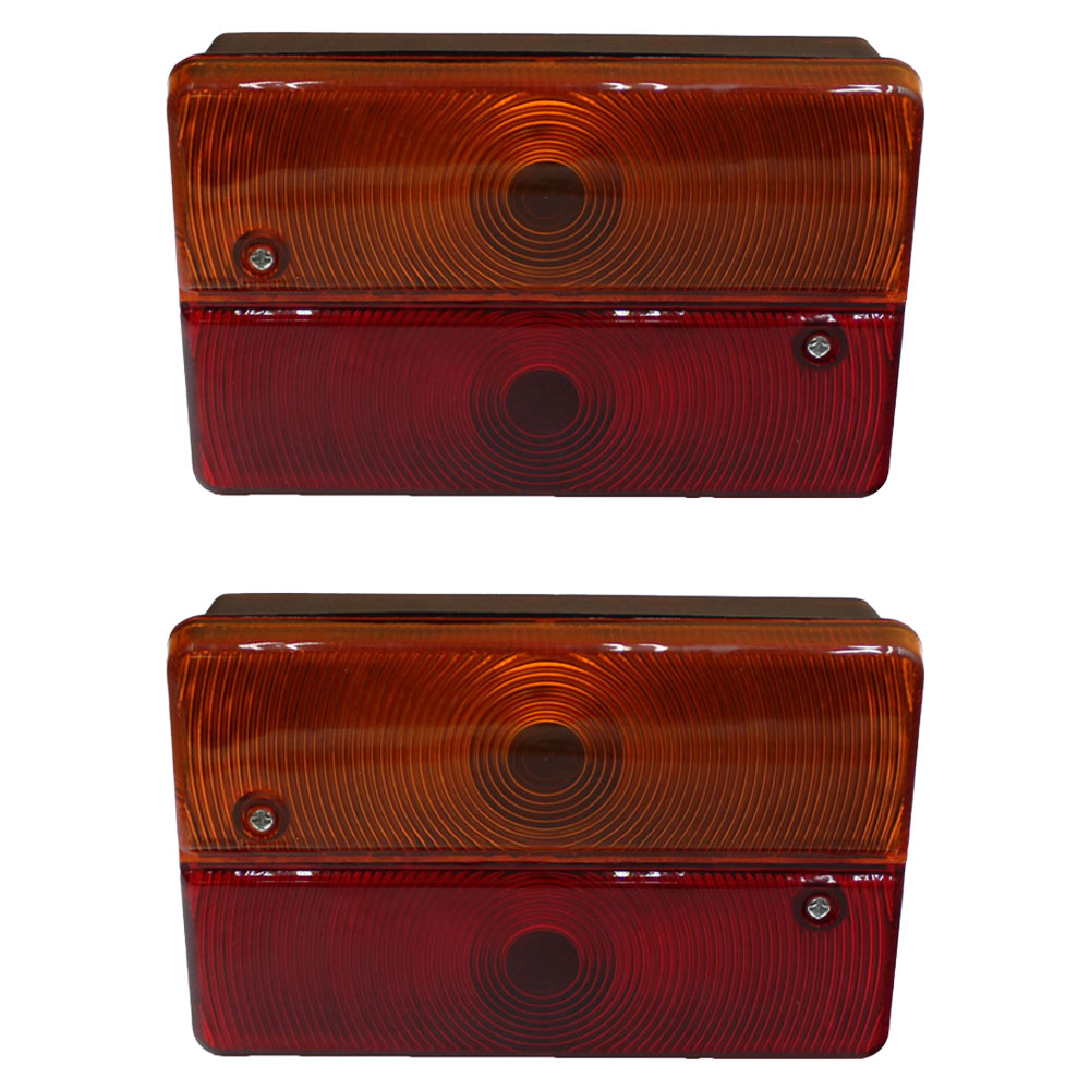(2 pk) 700/23600 Rear Stop Light Assembly Fits JCB Wheel Loader 407 408 409 412