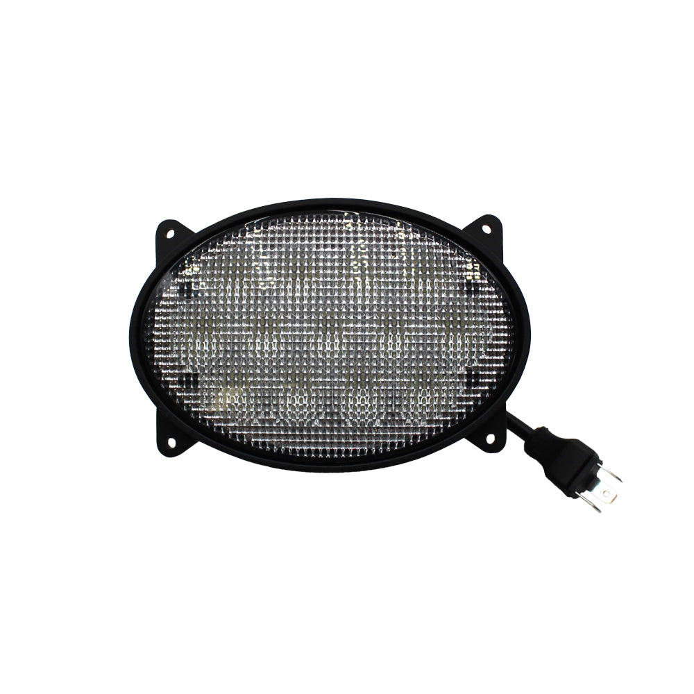 12V LED Oval Headlight Fits John Deere 4930 Flood Off-Road Light