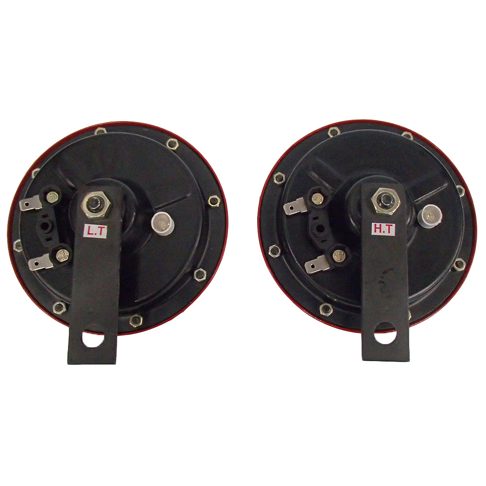 3399801 12V Red Grill Horn Set Fits Lexus Fits Mitsubishi Fits Nissan