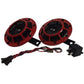 003399801 Supertone Universal 12V High Tone/Low Tone Twin Horn Kit (Red)