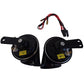 Set of Two Hella Horns With Wiring Harness Made For Use On Cars, Motorcycles, Sc
