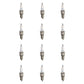 Qty 12: Spark Plug Fits Bosch Replaces WR7D