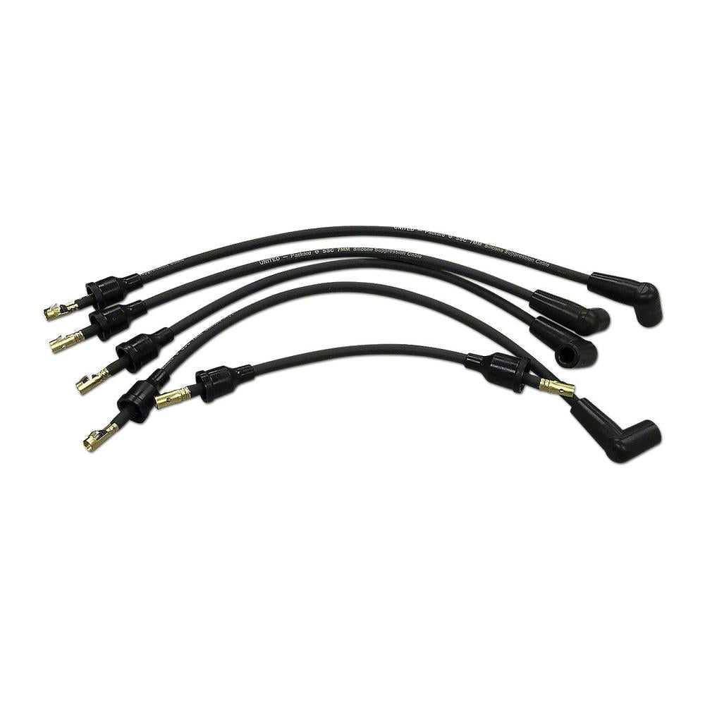 IHS4330 Spark Plug Wiring Set with 90 degree boots, 4-cyl. Fits International