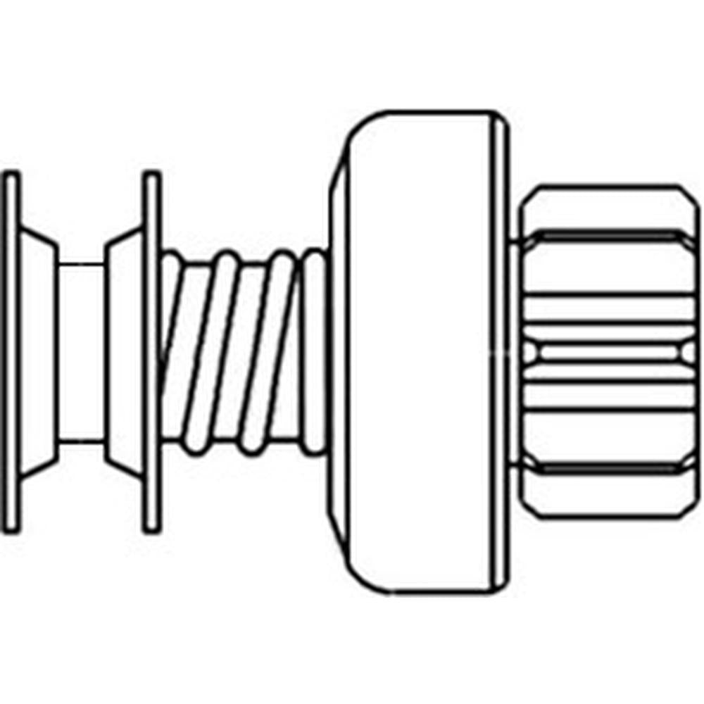 Heavy Duty Starter Drive Fits Gleaner Replaces ELS60-0112