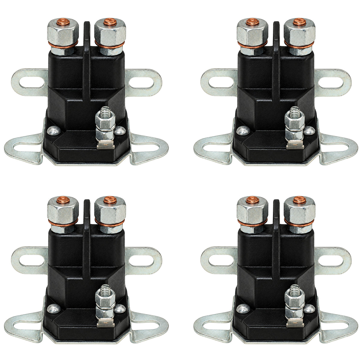 Qty 4: Starter Solenoids Fits Husqvarna Replaces 506558601