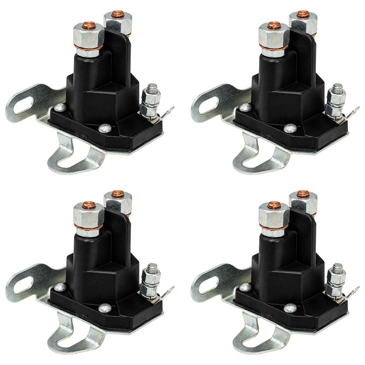 Qty 4: Starter Solenoids Fits Husqvarna Replaces 506558601