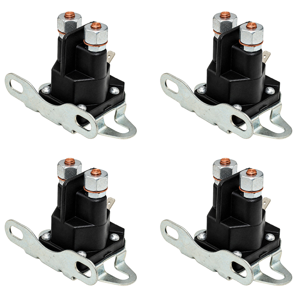 Qty 4: Starter Solenoids Fits Husqvarna Replaces 506558601