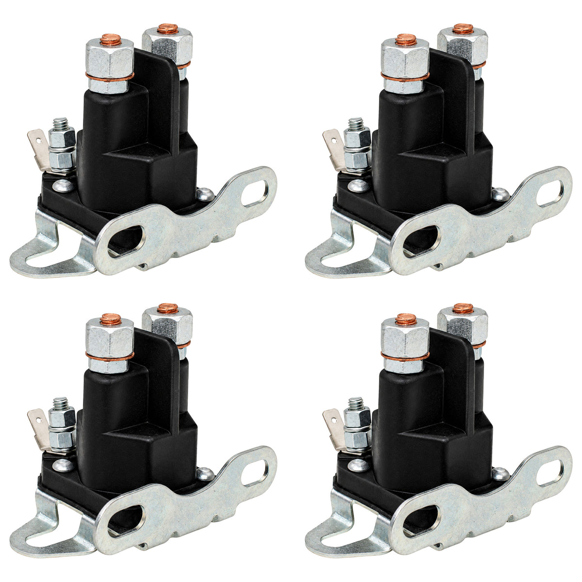 Qty 4: Starter Solenoids Fits Ransome Replaces 1530