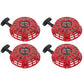 Qty 4: Recoil Starter Assembly Fits Universal Products Replaces 97292
