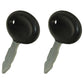 Keys (2) Fits Ford Tractors 2000 3000 4000 5000 6000 7000 (1965-1975)