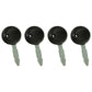 Qty 4: Ignition Key(s) Fits Leyland Replaces 37H1548