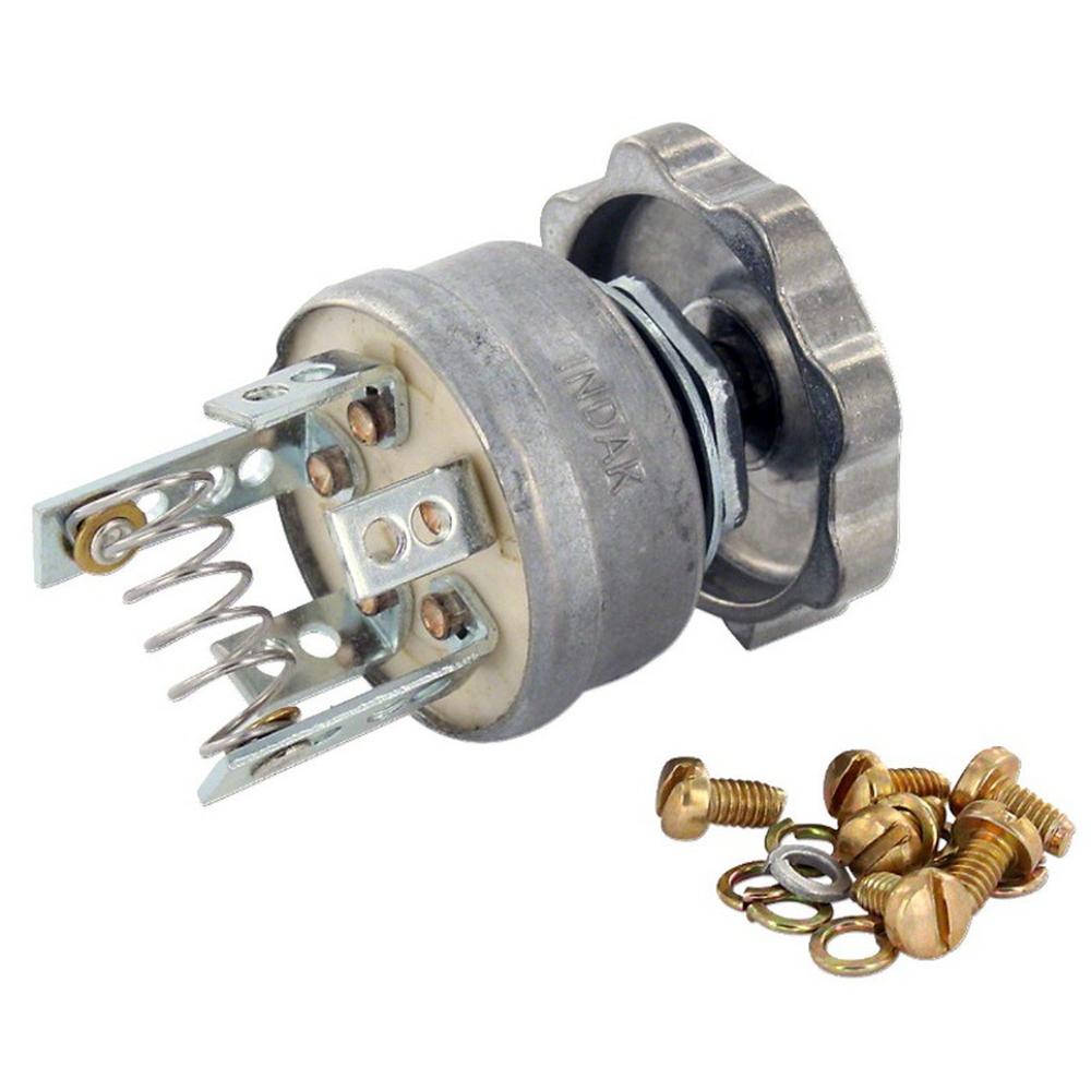 6 Volt 4 Position Rotary Light Switch Fits IH Fits FARMALL A B C H M Fits