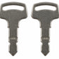 (2) Ignition Key(s) Fits Kubota Replaces 15248-63700