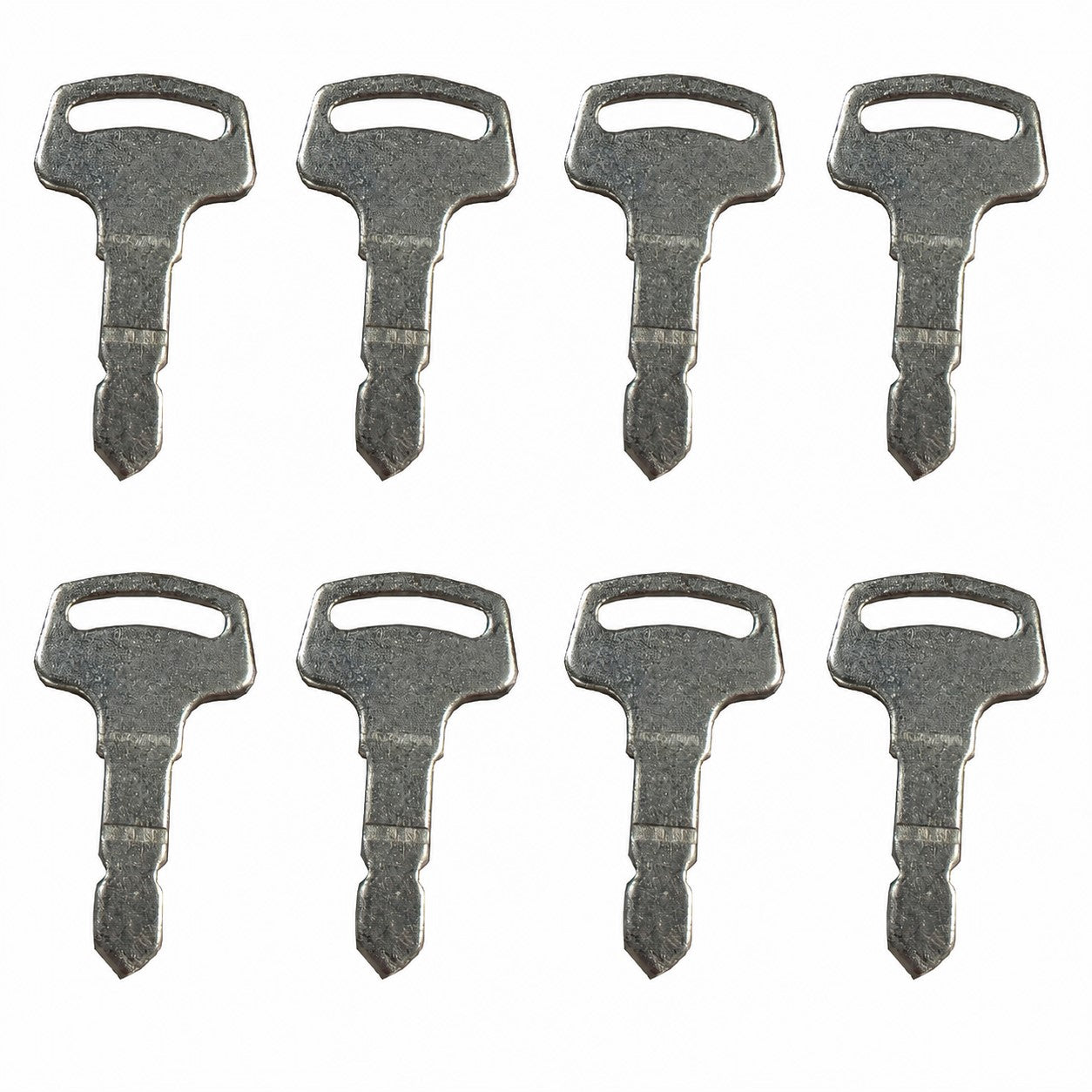 (8) Starter Keys Fits Kubota B3030 B3200 B3350 B7400 B7500 B7510 B7610 B7800
