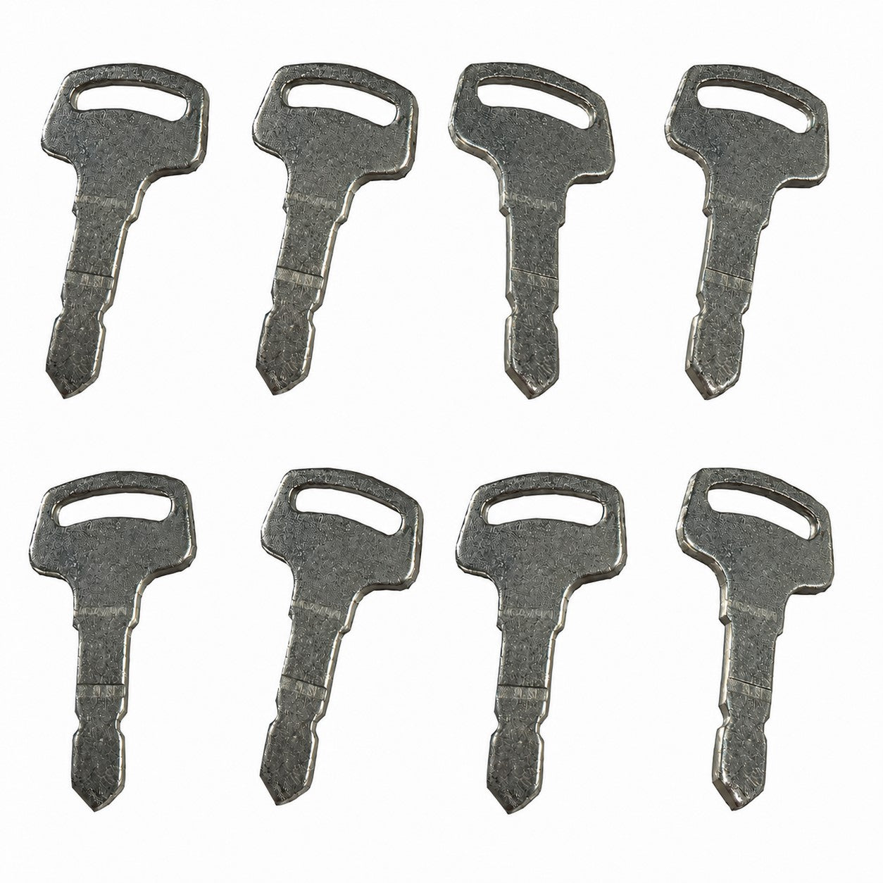 (8) Starter Keys Fits Kubota B3030 B3200 B3350 B7400 B7500 B7510 B7610 B7800