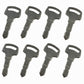8 Ignition Keys SBA385210370 Fits New Holland T1010 T1030 T1110 T1510 T1520 T153
