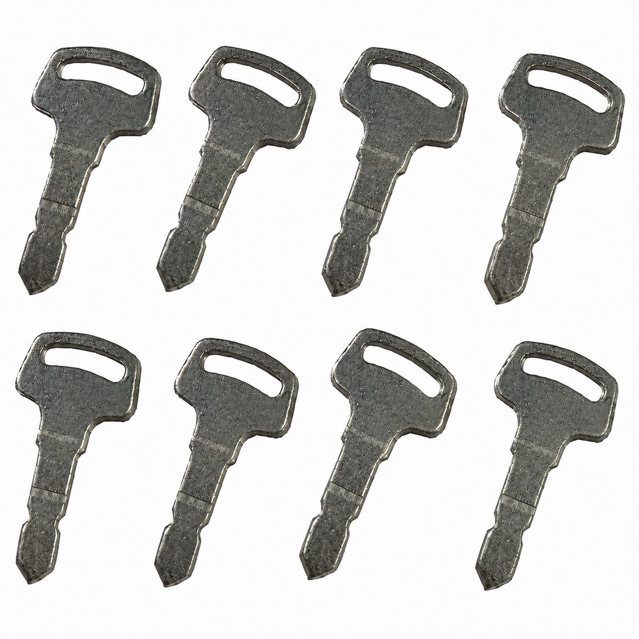 8 Ignition Keys SBA385210370 Fits New Holland T1010 T1030 T1110 T1510 T1520 T153