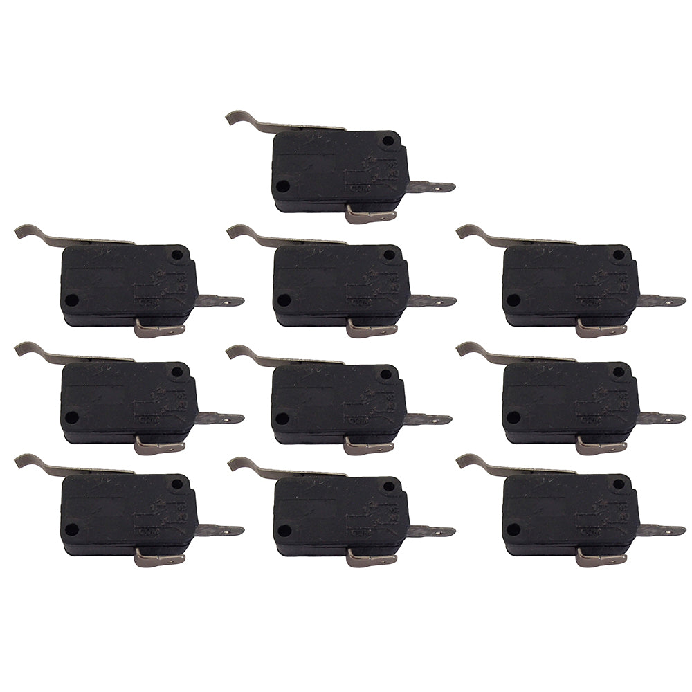 1014808 10 Micro Switches 2 Prong for Club Car DS Precedent Golf Cart Gas Elect