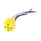 Universal Fit 5-Wire Wiring Harness 6" Long Relay Connector