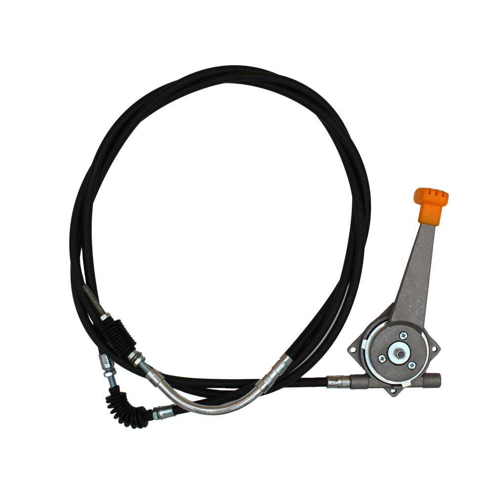 for JCB 3CX and 4CX THROTTLE CABLE 910/48800, COMPLETE WITH LEVER NEW 34 for JCB 3CX and 4CX THROTTLE CABLE 910/48800, COMPLETE WITH LEVER NEW 34