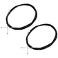 Pack of 2 100'' Throttle Cables Replaces Universal Go Kart Mini-Bikes Barrel