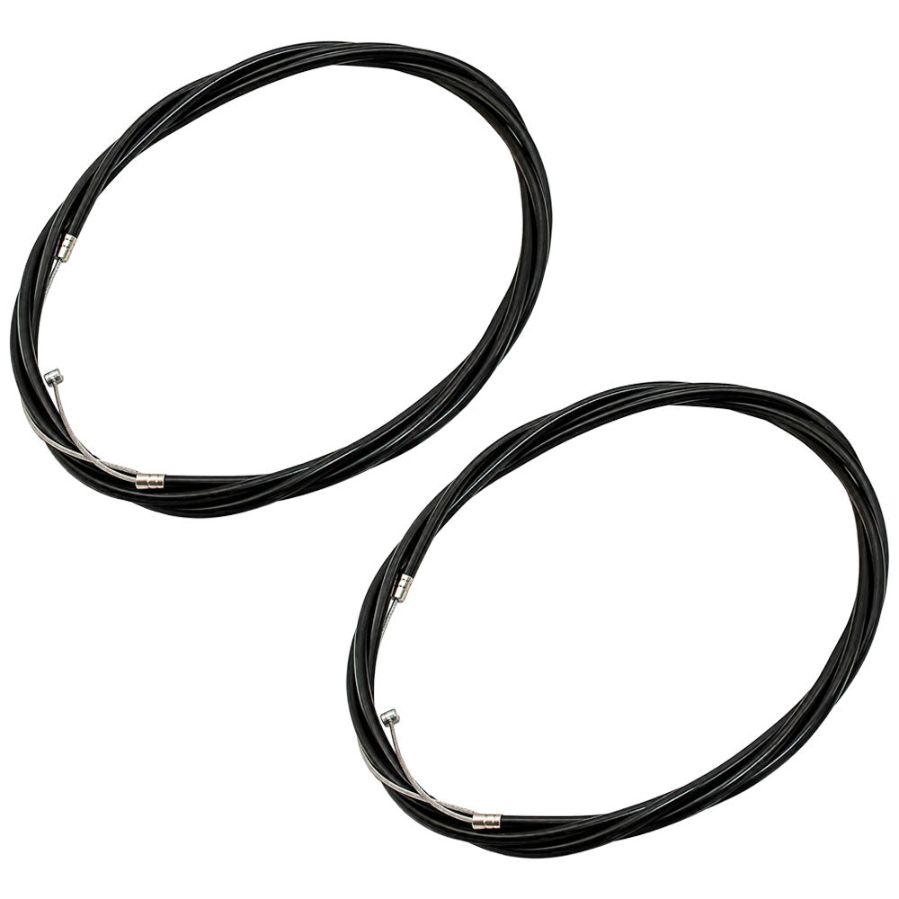 Pack of 2 100'' Throttle Cables Replaces Universal Go Kart Mini-Bikes Barrel
