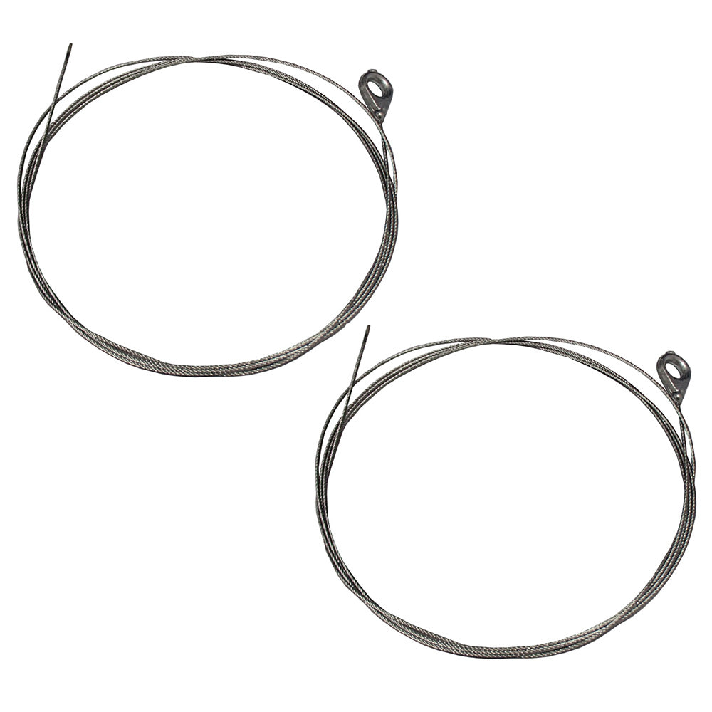 Qty 2: 98" Throttle Cable Fits Universal Products Replaces 8173-98"LONG
