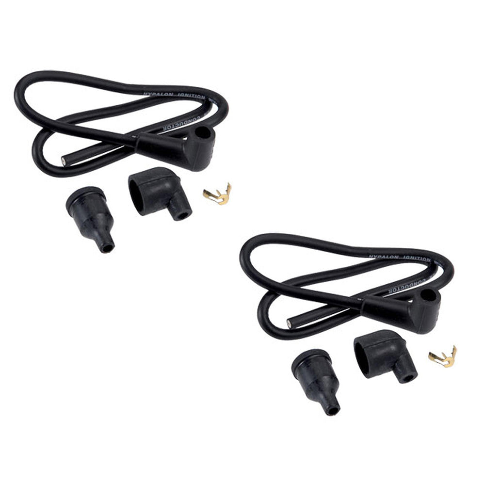 (2) New IGNITION COIL SPARK PLUG WIRES fit Kohler K582 K660 K662 4-23 HP Engines