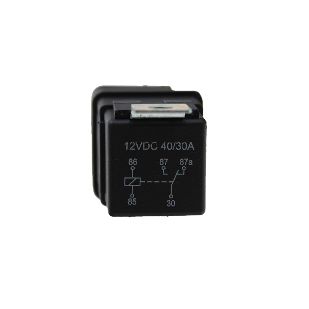 5 Pack - 5 Terminal Weatherproof Relay 12 Volt with Sealed Wiring Harness 30 Amp