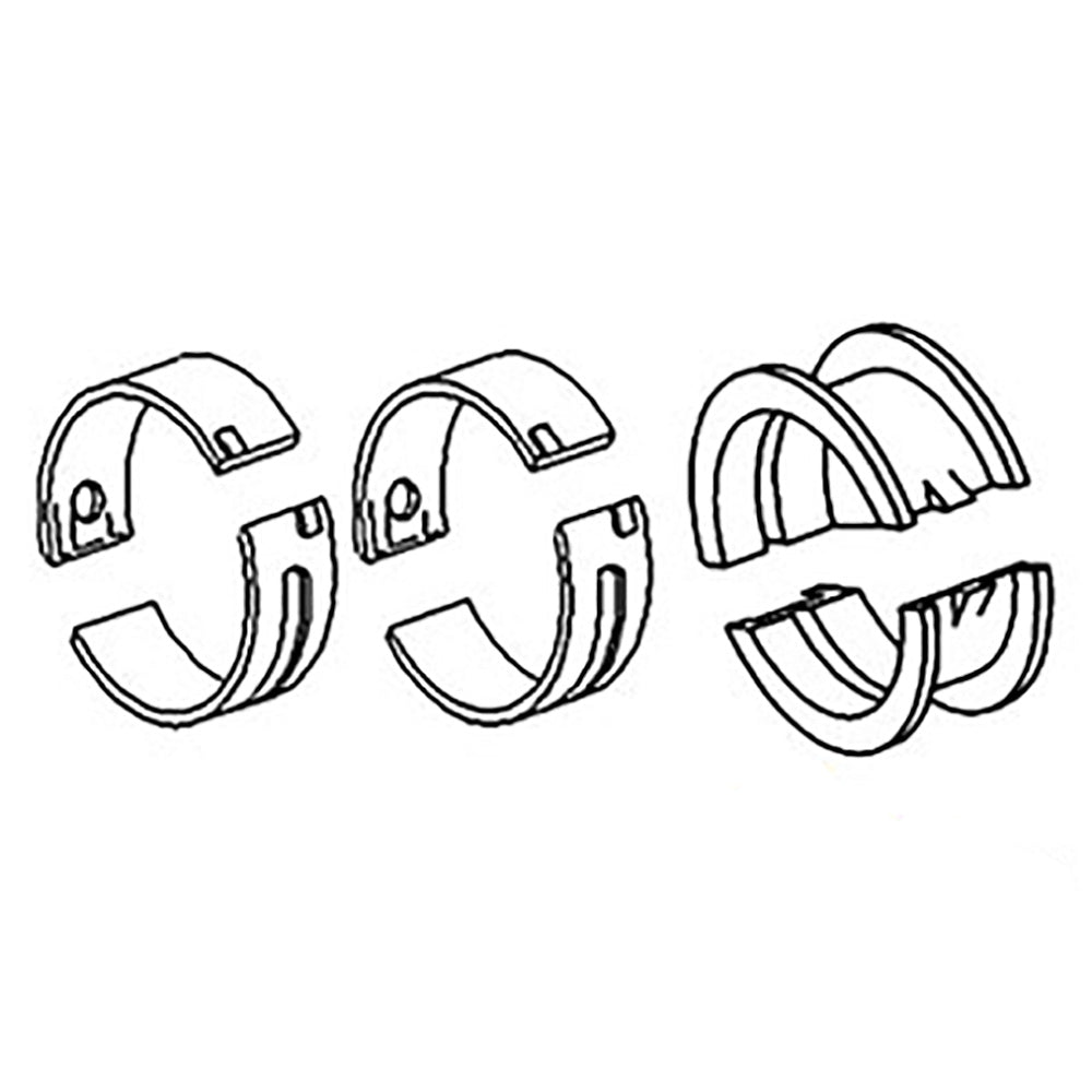 70234177 New STD 3.0" Main Bearing Set Fits Allis Chalmers Tractor D17 170 175 +