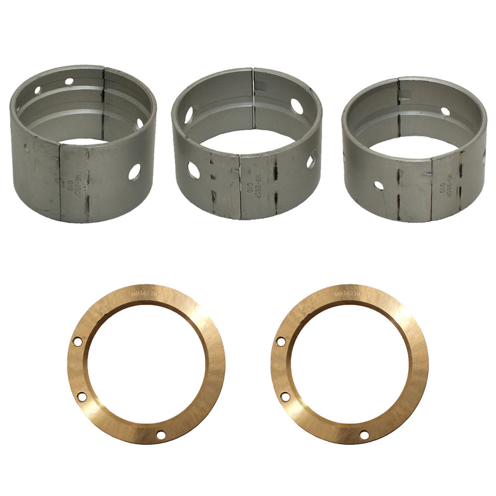 1751446M91 0.010" Main Bearing Set Fits Massey Ferguson TE20 TO20 TO30