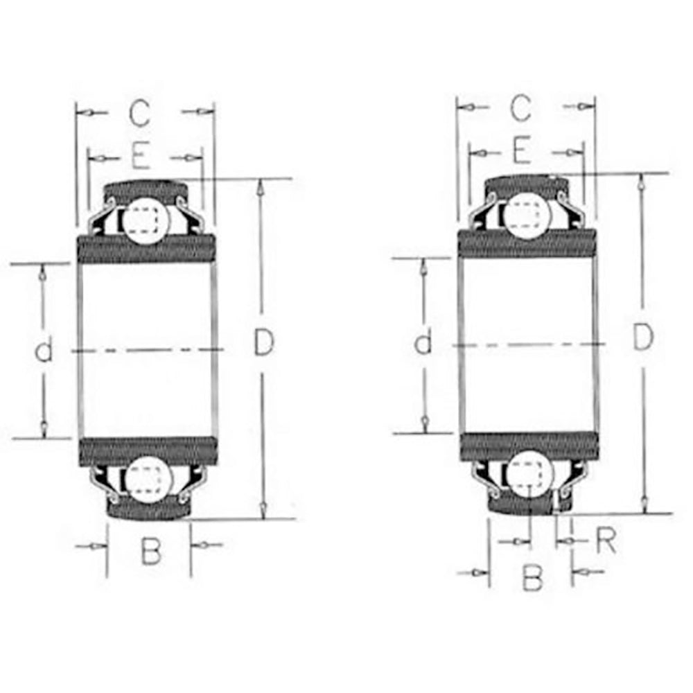 121602 Ball Bearing  Fits New Holland