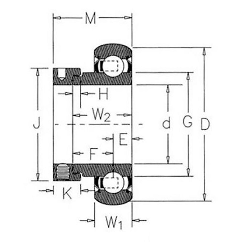 WN-121602 Feeder Drum Bearing Fits International/CaseIH 7088 5088 5130 5140 6088 6130 6140 7010 7130 7140 8010 2212 2208 2206 2212 240630 341820 341630 340830 341220 340870 340850 340836 340822 340670