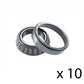 Qty 10: Bearing Cone & Cup Set Fits Taylor-Dunn Replaces 80-011-00